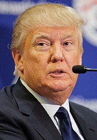 Donald John Trump Sr. was a featured speaker at the 2015 Conservative Political Action Conference.