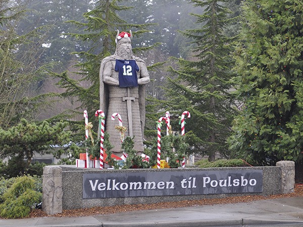 The 12th Man maintained a strong and faithful presence in Poulsbo