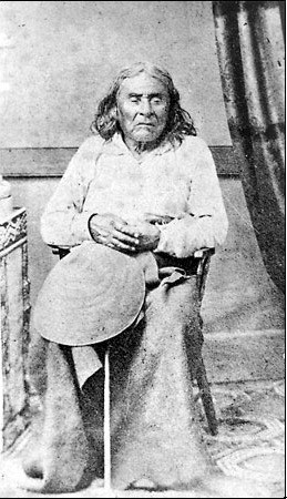 Chief Seattle circa 1864.