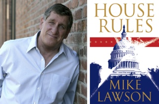 Thirty-year shipyard worker turned Seattle author Mike Lawson and his latest book 'House Rules.'