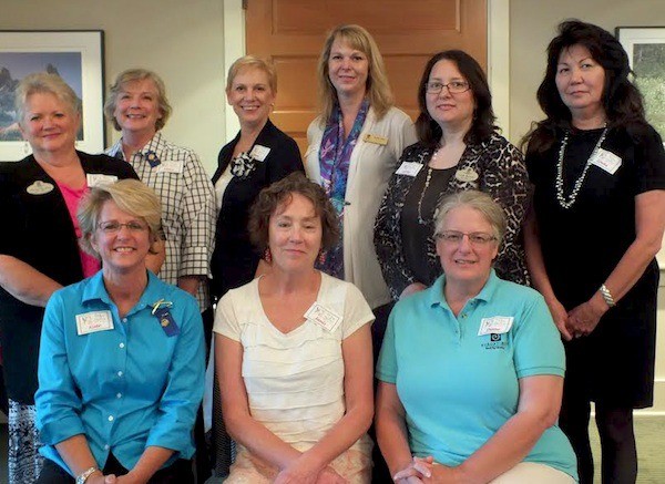 The new officers for Soroptimist International of Port Orchard  are
