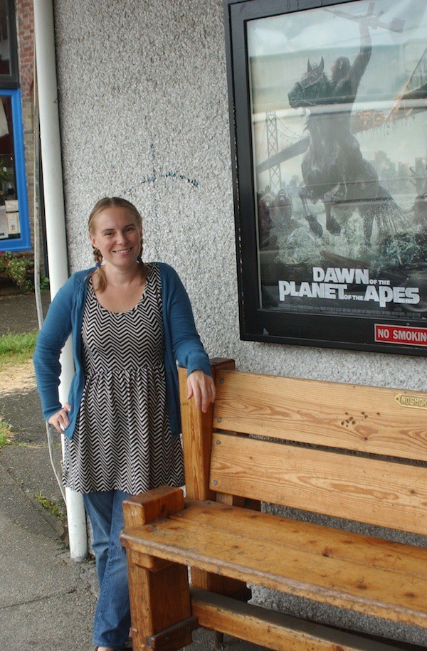 Manager Allison Stuart says the old Port Orchard movie house will show classic movies during October.