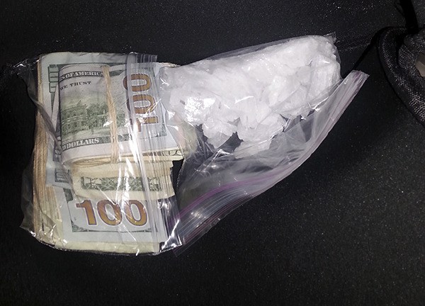 Police found nearly $5