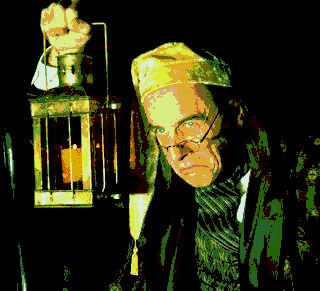 Scrooge goes the way of the 90s grunge rocker in CSTOCK's staging of 'The Salvation of Iggy Scrooge.'