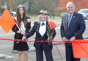 A ribbon-cutting ceremony was held Nov. 4 with Capt. Sherry Barhart