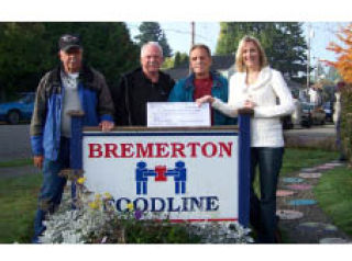 (From left) Bremerton Eagles Local 192 members Zeke Rocens