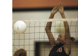 Central Kitsap’s Alexis Wesley received honorable mention to the 2009 AKC Volleyball Team.