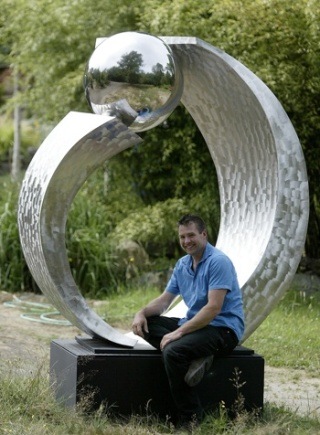 Sculptor James Kelsey is participating in next week's Port Orchard Art Walk