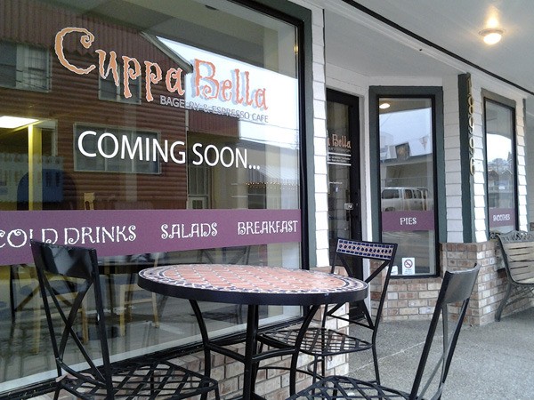 Cuppa Bella Bagelry & Espresso Cafe is opening a second cafe in the former Liberty Bay Bakery building