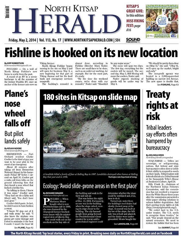 The May 2 North Kitsap Herald: 40 pages of local news in two sections