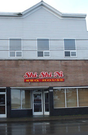 The old Shi Shi Ni Barbecue House was sold for $160