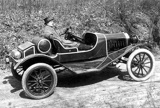 A 1915 Ford Model T Roadster