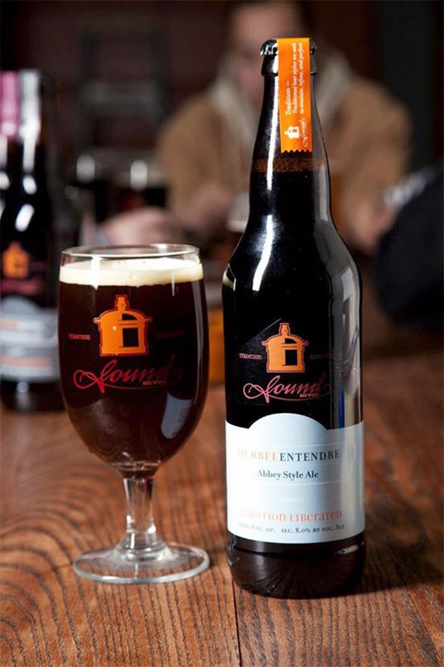 Sound Brewery's Dubbel Entendre won the bronze medal in the Abbey Style Ale category at the 2014 Great American Beer Festival.