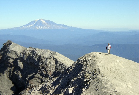 Local Mountaineer Chris Henrickson tackled Mount St. Helens last year as this year’s challenge