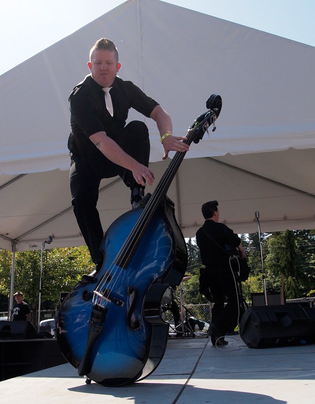 Montana's Cold Hard Cash performed Johnny Cash tunes to the dancing delight of the Kustom Kulture Festival audience.