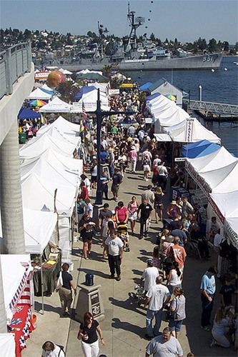 The Blackberry Festival is held Saturday through Monday on the boardwalk in Bremerton.
