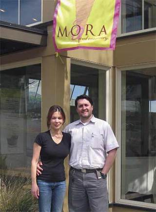 Ana and Jerry Perez have just opened a new Mora Iced Creamers