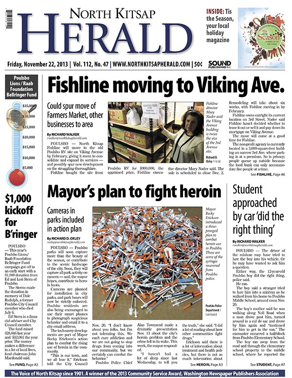The Nov. 22 edition of the North Kitsap Herald: 40 pages in two sections