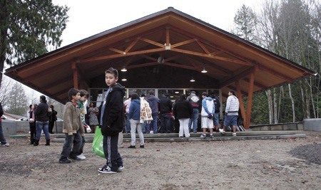 The Port Gamble S'Klallam tribe dedicated its new youth center Tuesday with a naming ceremony.