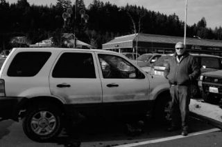 North Kitsap School District Transportation Director Ron Lee uses his Ford Escape to check roads in the morning so he can determine if they are safe for the school district’s busses to travel.