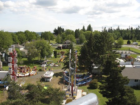 A view of the 2008 Old Mill Days.