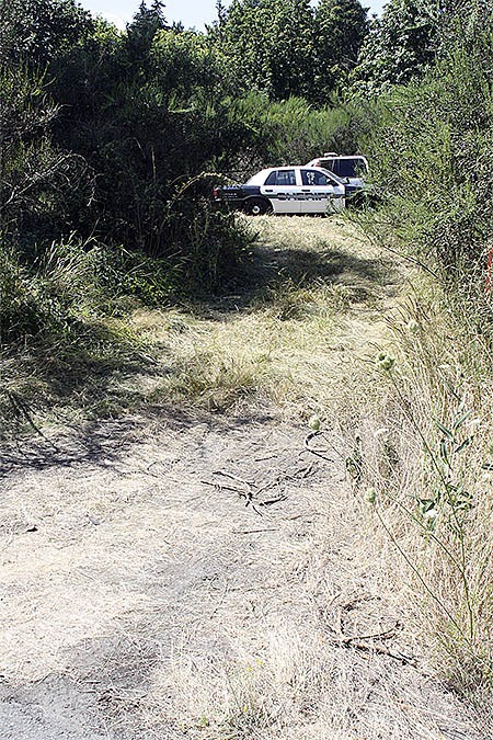 Investigators have sealed off the area where a girl's body was found on Aug. 7