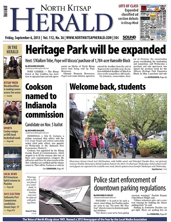 The Sept. 6 North Kitsap Herald: 36 pages in two sections