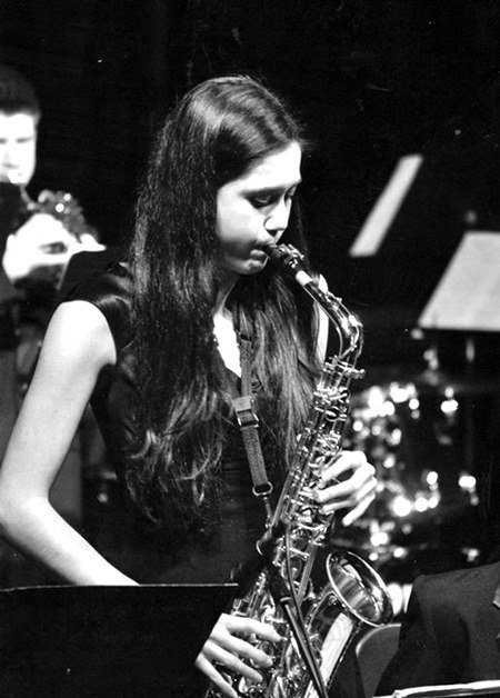 Alyssa Langager plays alto saxophone and softball at Kingston High School. She is FAB's featured Artist of the Month.