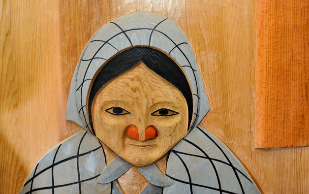 A detail from George David's 'Angeline