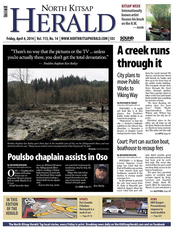 The April 4 North Kitsap Herald: 36 pages in two sections