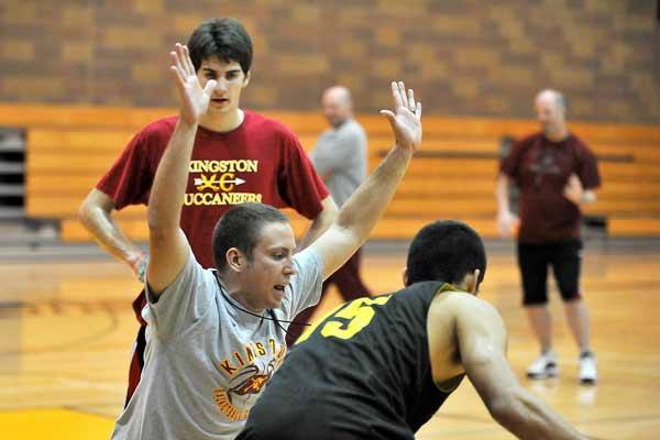 Former Kingston High School Buccaneers head basketball coach Blake Conley