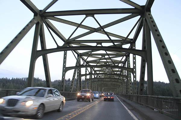 Drivers going across Agate Pass Bridge can expect long delays in February as the bridge undergoes a deep cleaning.