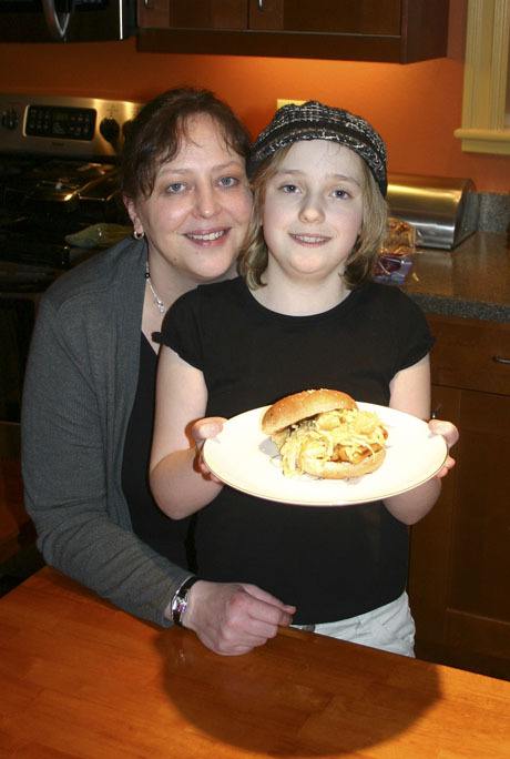 Callie Matchem and her mom