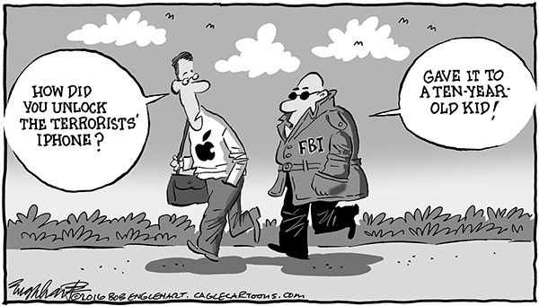 Cartoon How To Break Into An Iphone Kitsap Daily News Cartoon How To Break Into An Iphone Kitsap Daily News