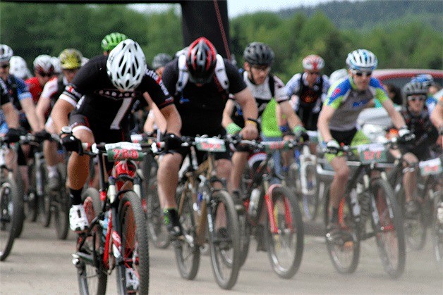Part of the proceeds from the Stottlemeyer 30/60 Mountain Bike Race benefits the North Kitsap Trails Association