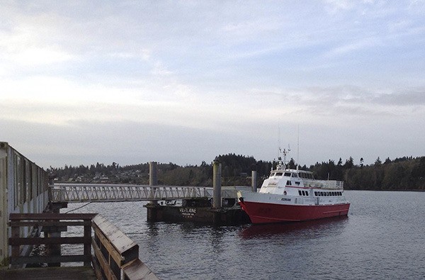 The dock used for the Port of Kingston's SoundRunner passenger-only ferry service could be used if Kitsap Transit starts a service from Kingston to Seattle.