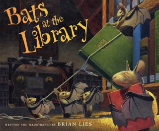 Brian Lies follows up his New York Times bestseller 'Bats at the Beach' with a trip to the library.