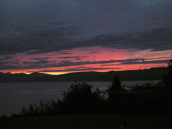Dean Seaman submitted this photo of 'The fading light of tonight's sunset (June 5