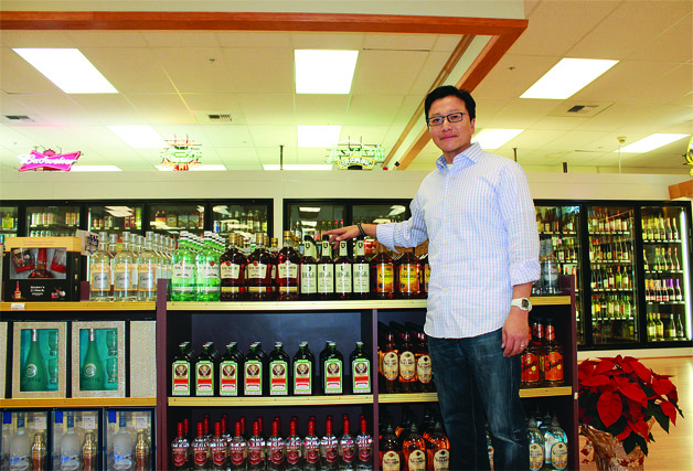 David Cho owns the former state-owned Port Orchard liquor store and his present business faces some challenges.