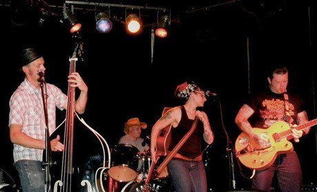 Angie and the Car Wrecks of Montesano plays country and rockabilly at Bremerton’s Winterland