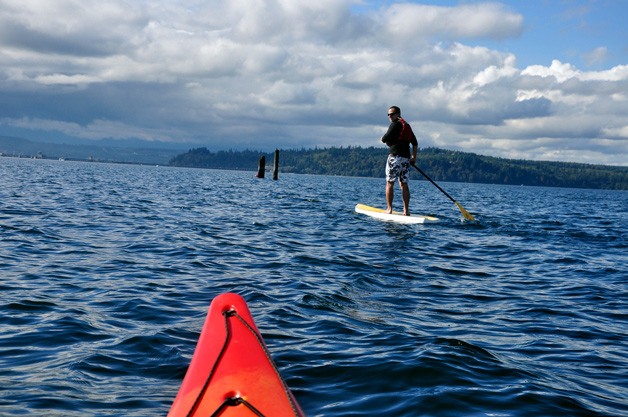People will cross part of the Kitsap Water Trail on Aug. 23 by kayak