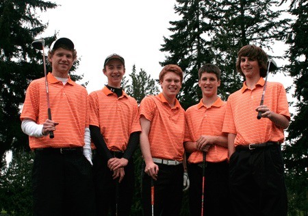 Central Kitsap High School golfers
