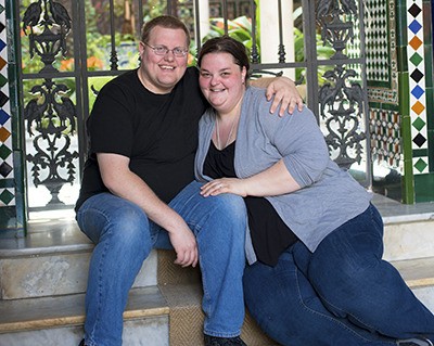 David Marcellis and Mandy Harter will marry in September.