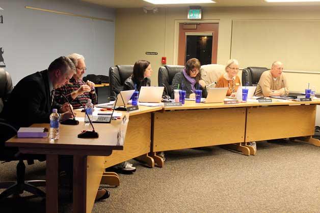 The Bremerton School District board of directors heard public comments from 12 people on the issue of assistant football coach Joe Kennedy being placed on paid suspension for praying on the football field immediately after games.
