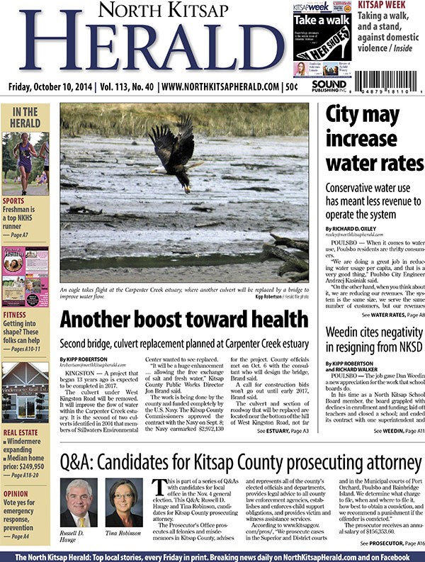 The Oct. 10 North Kitsap Herald: 40 pages in two sections