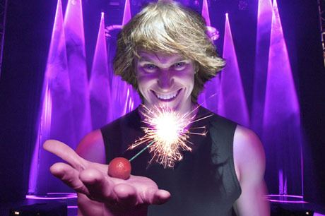Curtis Adams' 'Magic That Rocks!' will take the Admiral Theatre's stage this weekend.
