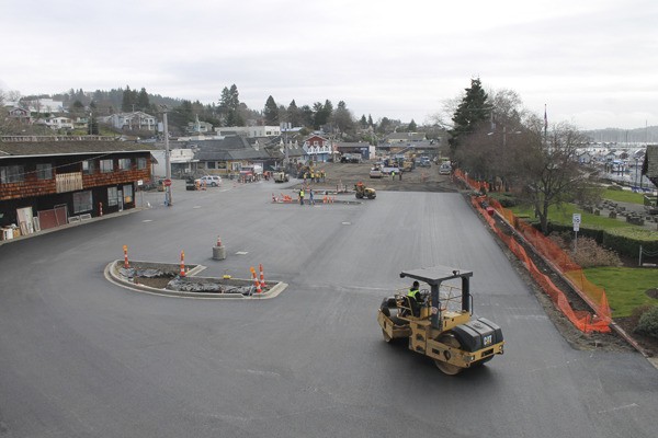 Anderson Parkway is paved Wednesday. The parkway will reopen for parking Saturday.