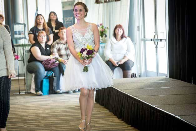 The West Sound Wedding Show’s fashion show features the latest wedding styles