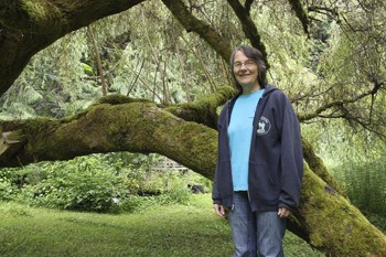 Naomi Maasberg bought the land that would become Stillwaters Environmental Education Center in 1992. “There are a lot of green hearts in Kingston