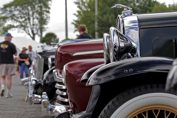 Up to 60 classic cars are on display during Cruise Port Gamble.